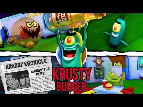 Save the Krusty Krab 🍔- Day 1 TO 10 - Full Game Walkthrough + Ending - Roblox
